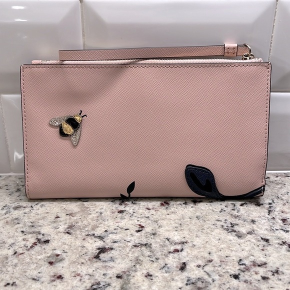 Kate Spade Blossom Drive Floral Wallet EUC - Picture 5 of 11